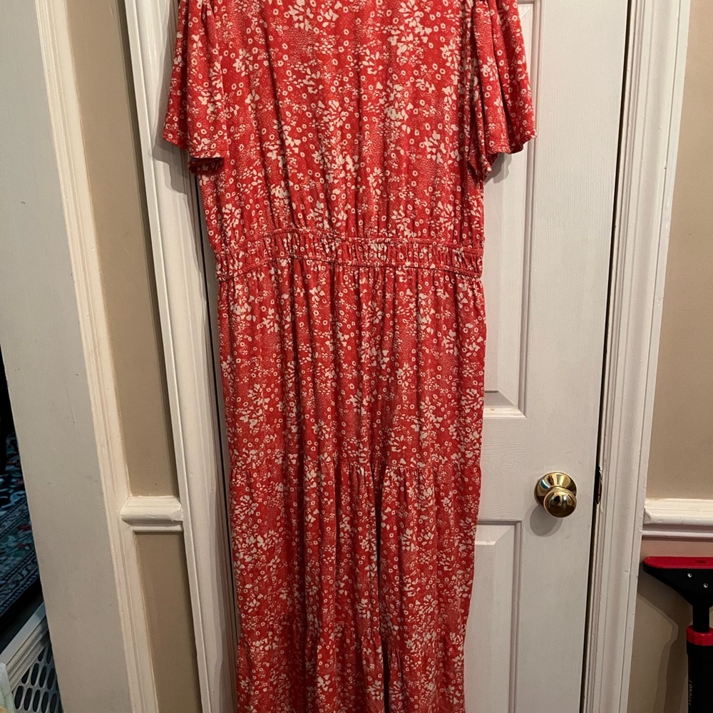Knox Rose Red Floral Dress